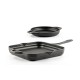 Set din fontă din 2 piese Hosse, Black Onyx | Set din fontă |  |
