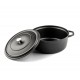 Set din fontă din 3 piese Hosse, Black Onyx | Set din fontă |  |