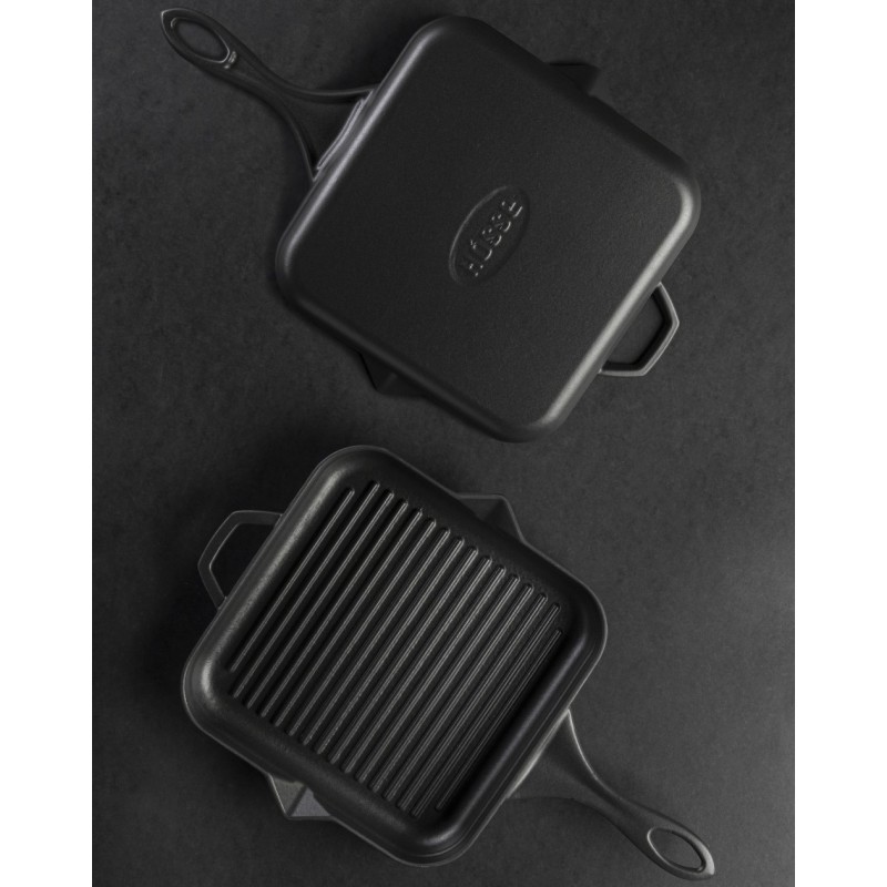 Set din fontă din 3 piese Hosse, Black Onyx | Set din fontă |  |
