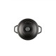 Oală adâncă din fontă Hosse, Black Onyx, Ф20 | Oală din fontă |  |