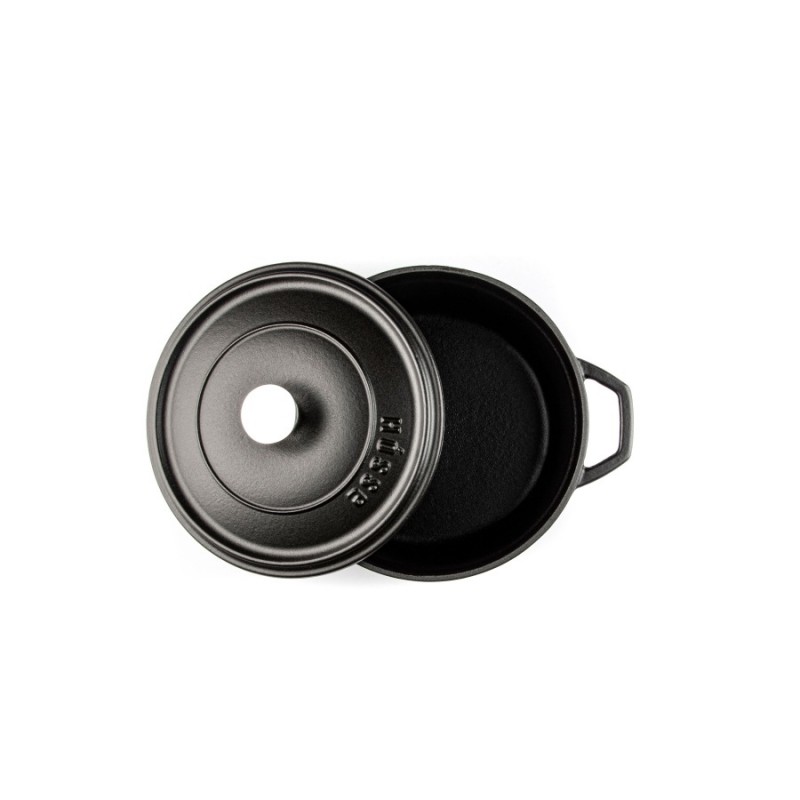 Oală adâncă din fontă Hosse, Black Onyx, Ф20 | Oală din fontă |  |