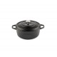 Oală adâncă din fontă Hosse, Black Onyx, Ф12 | Oală din fontă |  |