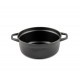Oală adâncă din fontă Hosse, Black Onyx, Ф20 | Oală din fontă |  |
