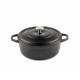 Oală adâncă din fontă Hosse, Black Onyx, Ф20 | Oală din fontă |  |