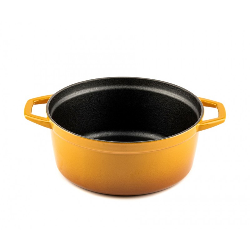 Oală adâncă din fontă Solagio, Dijon, Ф24 - Oală din fontă