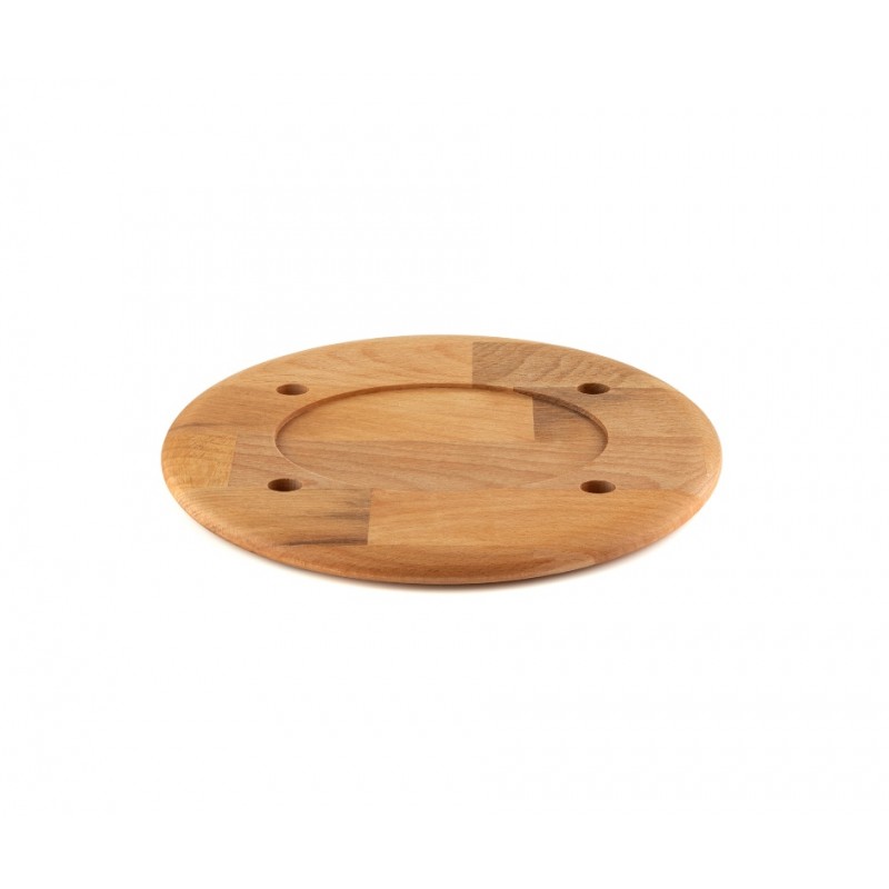 Suport de lemn pentru o farfurie ovala Hosse HSOISK1728, 17x28cm | Suport de lemn |  |