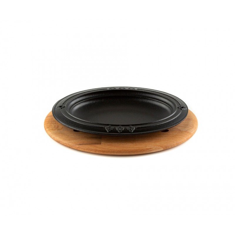 Suport de lemn pentru o farfurie ovala Hosse HSOISK1728, 17x28cm | Suport de lemn |  |