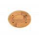Suport de lemn pentru o farfurie ovala Hosse HSOISK1728, 17x28cm | Suport de lemn |  |