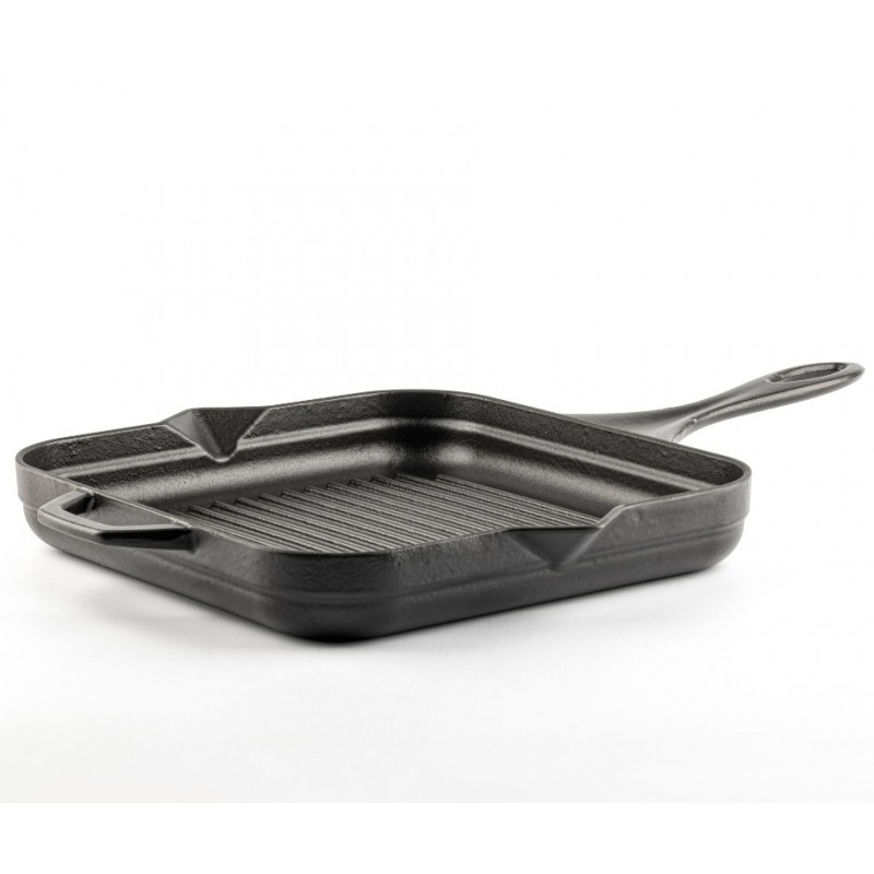 Tigaie grill din fontă emailată Solagio, Black Onyx, 28x28cm - Toate produsele