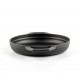 Tigaie din fonta cu doua manere emailată Hosse, Black Onyx, Ф19cm | Tigaie plată din fontă | Tigaie din fontă |