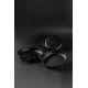 Tigaie din fonta cu doua manere emailată Hosse, Black Onyx, Ф19cm | Tigaie plată din fontă | Tigaie din fontă |