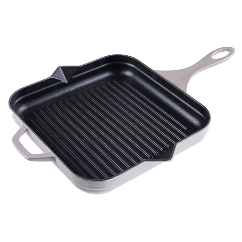 Tigaie grill din fontă emailată Solagio, Ivory, 28x28cm - Toate produsele