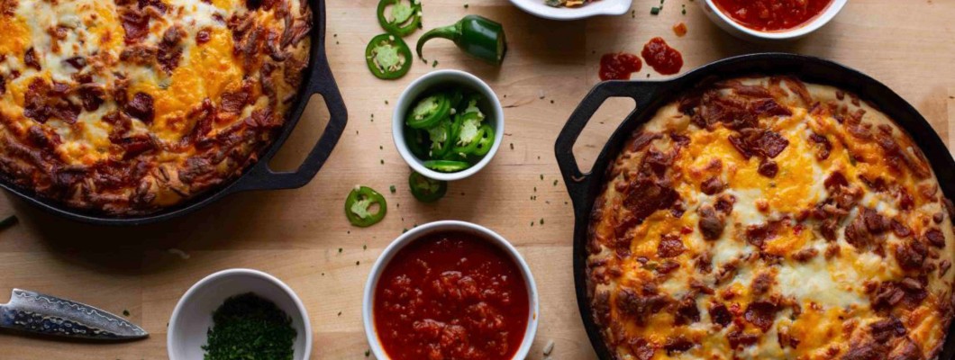 Pizza cu branza si bacon