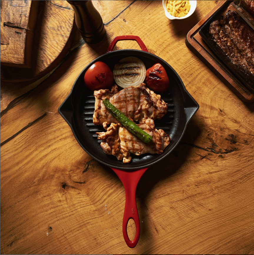 cotlete-porc-tigaie-grill-fontă